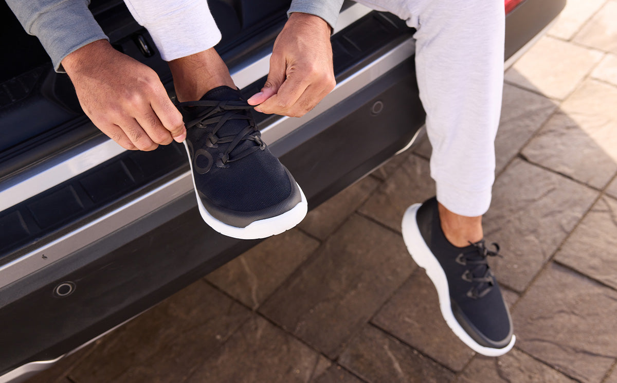 Men's OOmg Sport LS Low Shoe - White Black (FINAL SALE) - Image 4