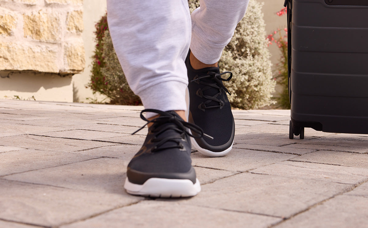 Men's OOmg Sport LS Low Shoe - White Black (FINAL SALE) - Image 5